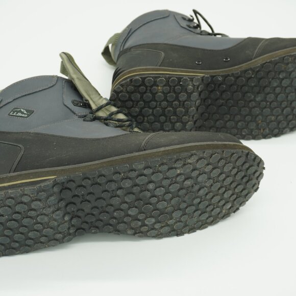 LL  Bean Men's Emerger Wading Boots Size 14 - Picture 6 of 6